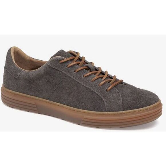 JOHNSTON & MURPHY Pascal Suede Low Top Sneakers Size 9M - Picture 1 of 6